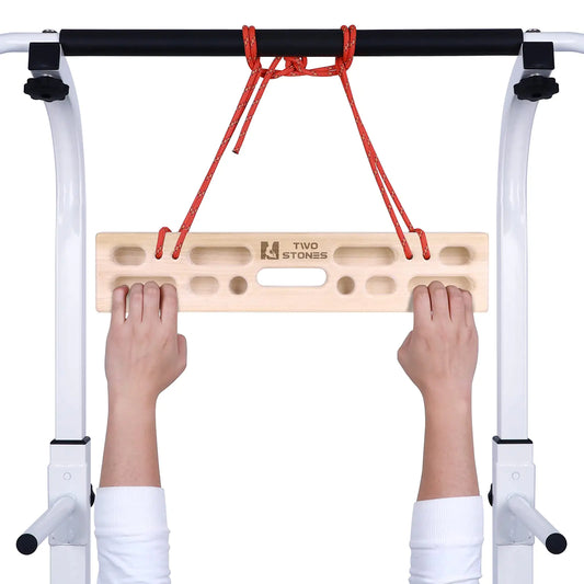 Two Stones Portable Hangboard | Rock Climbing Hangboard | Hang Board for Climbing | Rock Climbing Gifts for Rock Climbers for Climbers | Bouldering Gifts